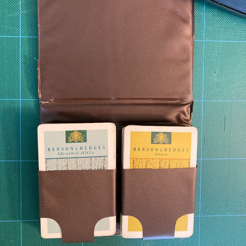 Vintage Benson  & Hedges Cigarette logo Playing Cards Set